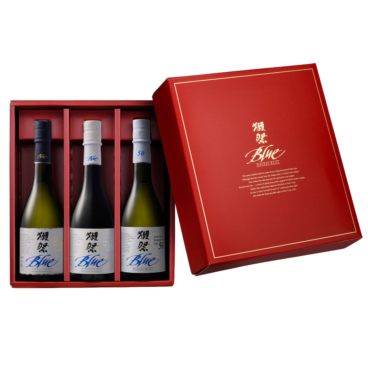 Dassai Blue Essential Junmai Daiginjo Sake Trio 375ml RED