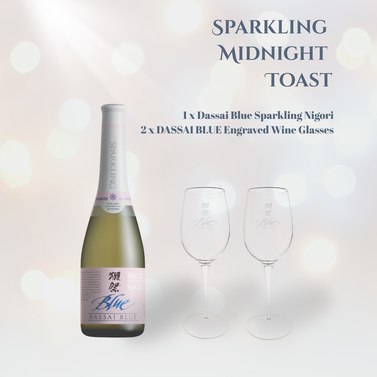 Sparkling Midnight Toast