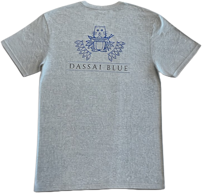 Dassai Blue Graphic Short Sleeve Crewneck T-Shirt