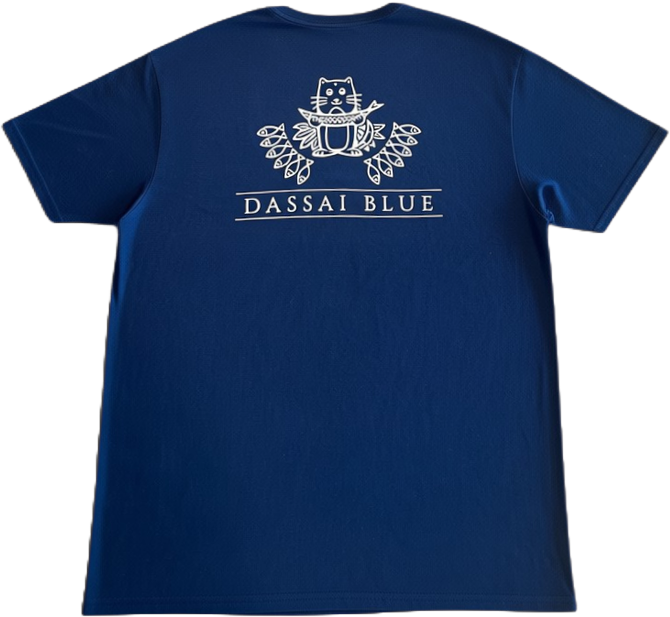 Dassai Blue Graphic Short Sleeve Crewneck T-Shirt