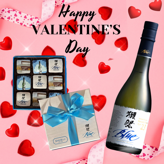 MarieBelle Chocolate and Dassai Blue 23 Pairing