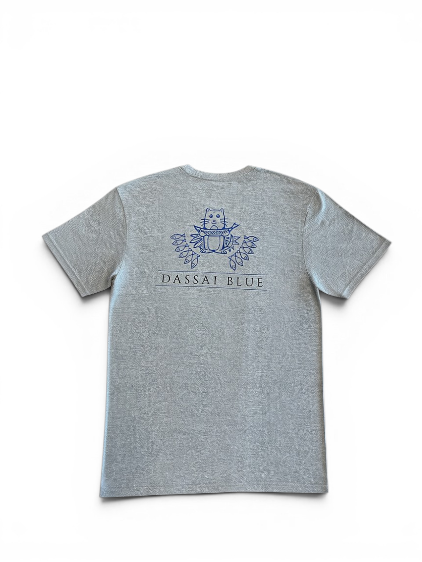 Dassai Blue Graphic Short Sleeve Crewneck T-Shirt